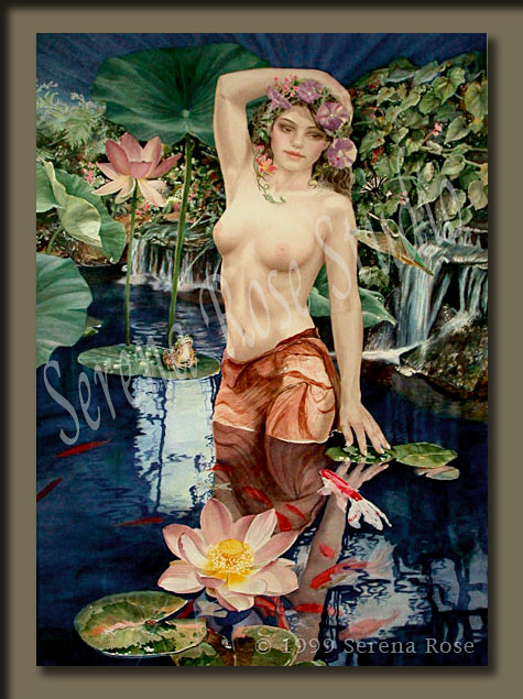Giclee prints from an original watercolor painting by Serena Rose