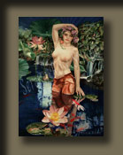 Giclee print of a nude with timeless appeal.